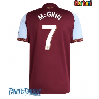 Aston Villa John McGinn #7 Tricou Fotbal Replică 2025-26 Barbati Acasa